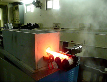 peralatan pengolahan 100kW Induksi Panas komersial untuk Steel Bar Pemanasan