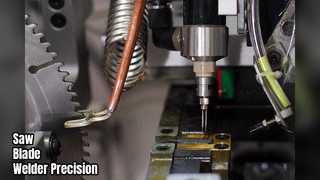 Mesin Perlakuan Panas Induksi Saw Blade Welder