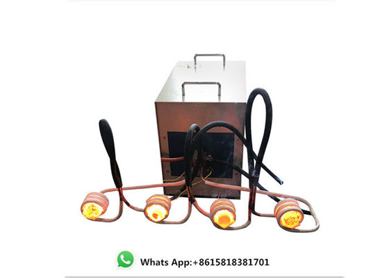 Pemanas Induksi 35KW 80KHZ Nut Bolt Forge Machine 7.6L / Min
