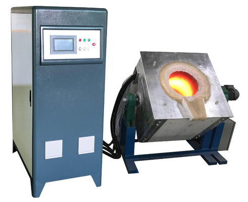 Perangkat Pemanas Induksi 200KW Kontrol Digit Penuh Tungku Peleburan